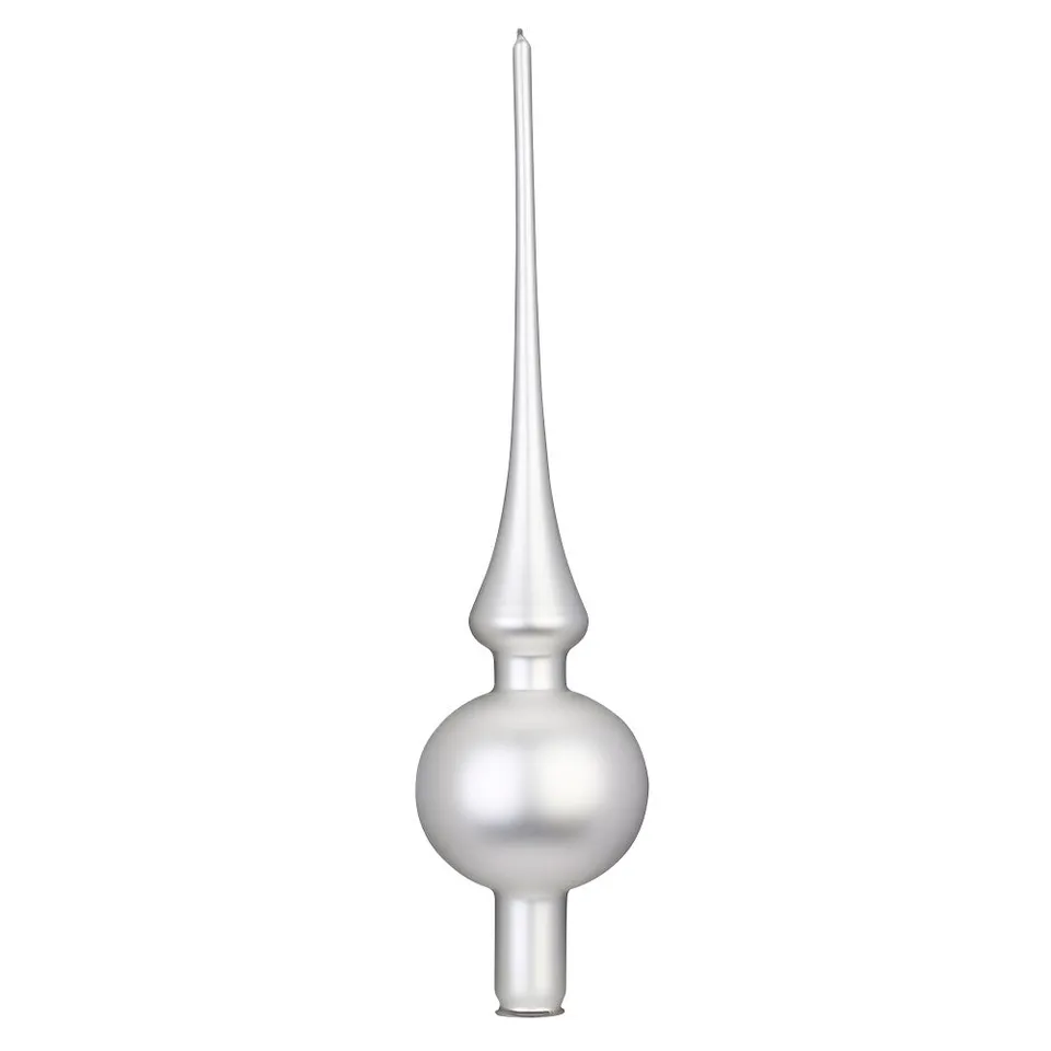 inge-glas-baumspitze-christbaumspitze-wei-matt-7-x-30-cm image 1