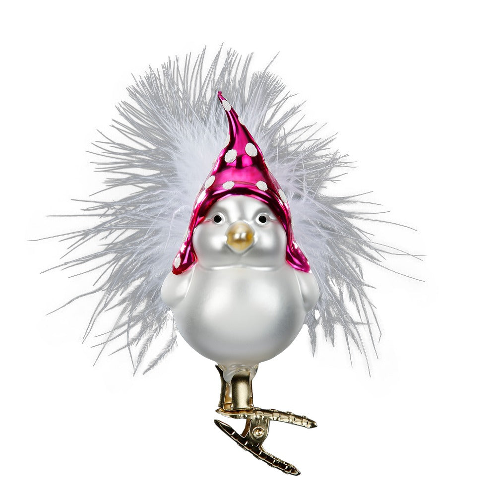inge-glas-s-es-gefieder-vogel-8-5-cm-wei-glasfigur image 1