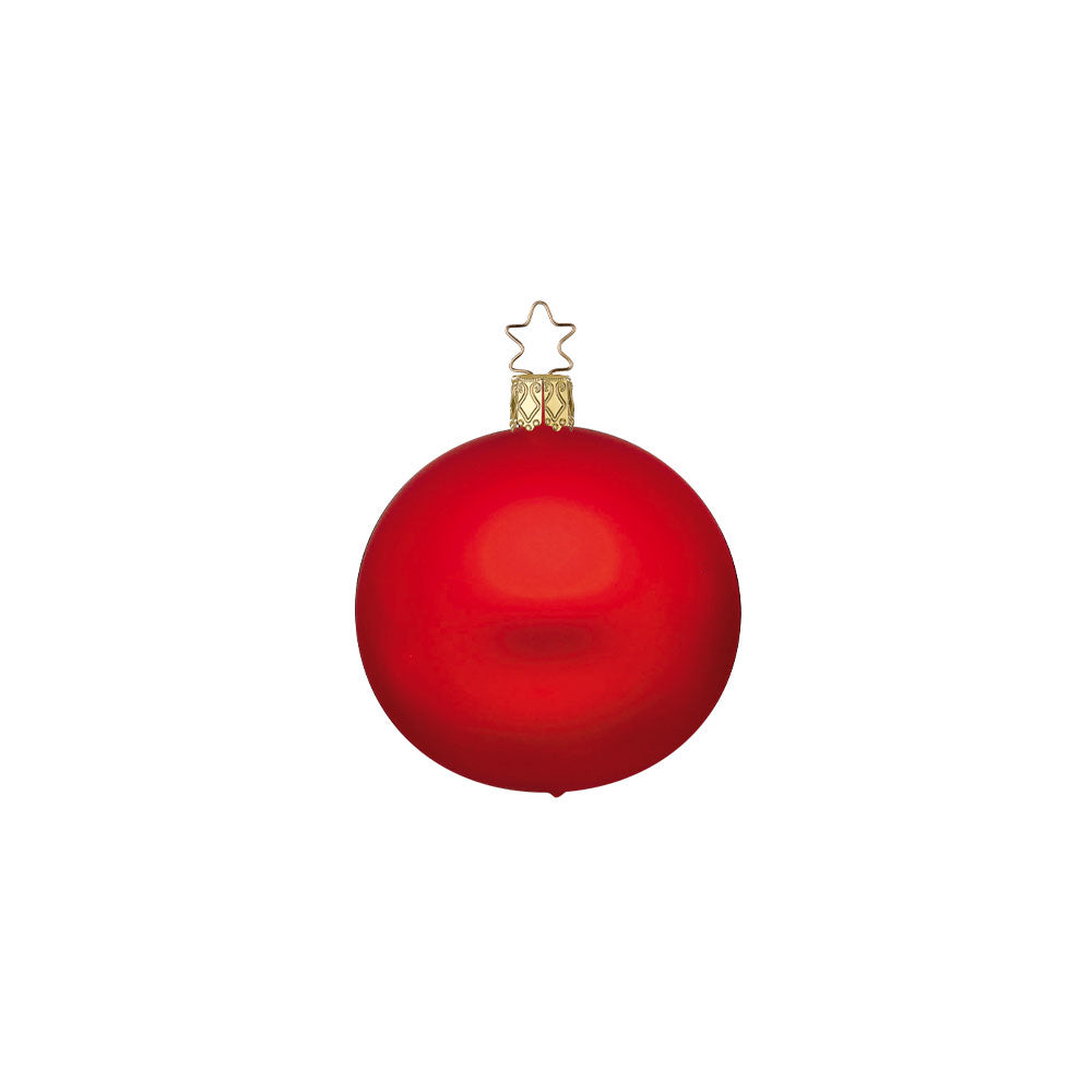 inge-glas-kugeln-rot-matt-christbaumkugeln-8-cm image 2