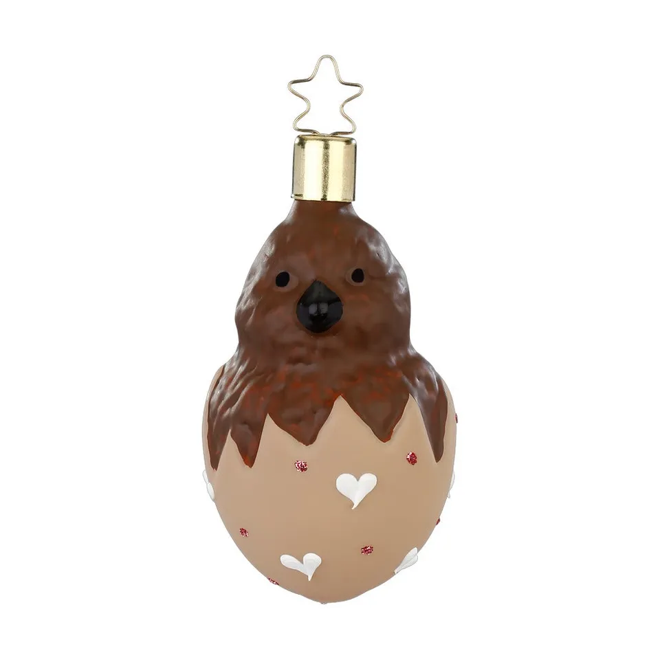 inge-glas-k-ken-im-schokoei-glasfigur-8-cm-ostern-weihnachten image 1