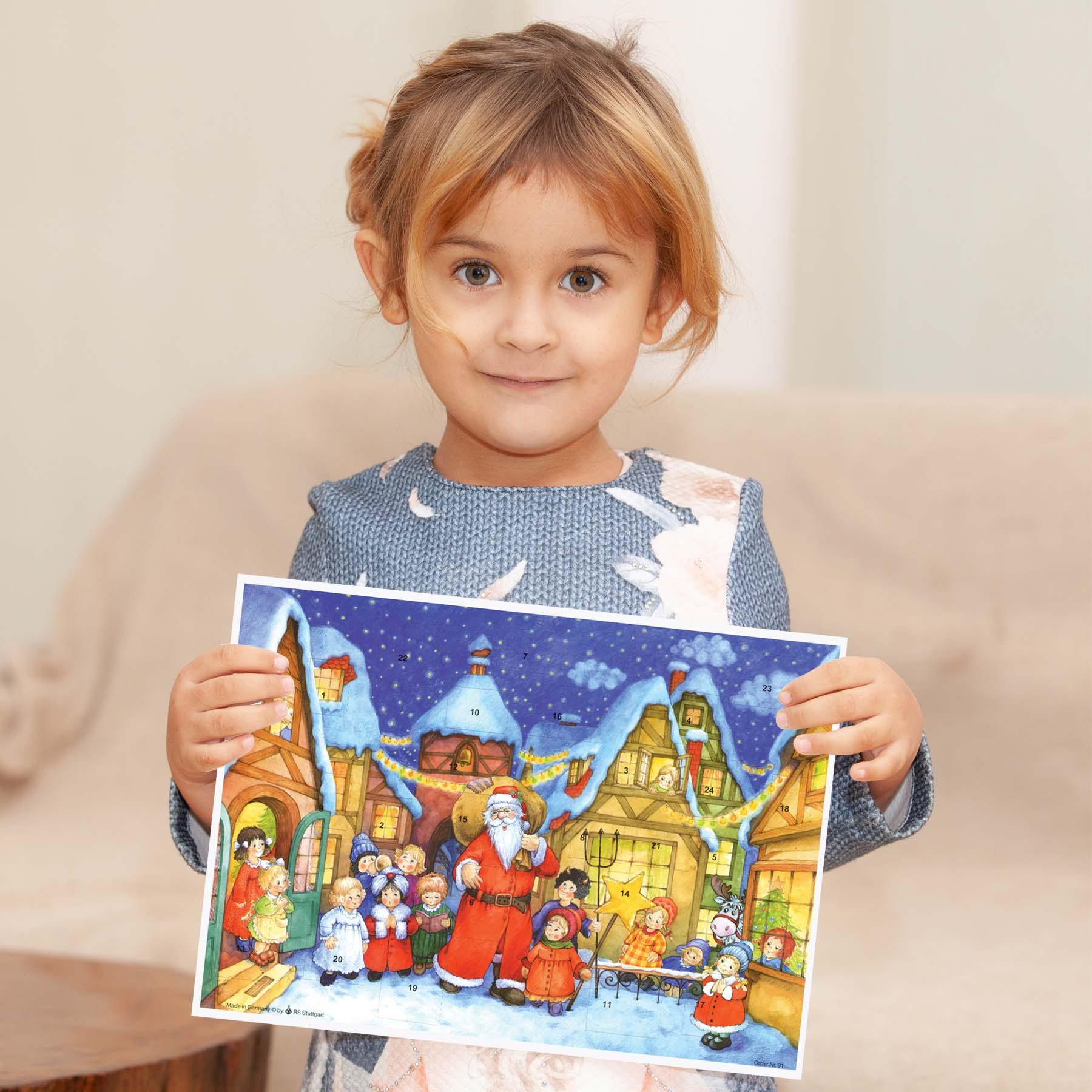 sellmer-verlag-adventskalender-a4-der-weihnachtsmann-kommt-in-die-stadt-papier-a image 3