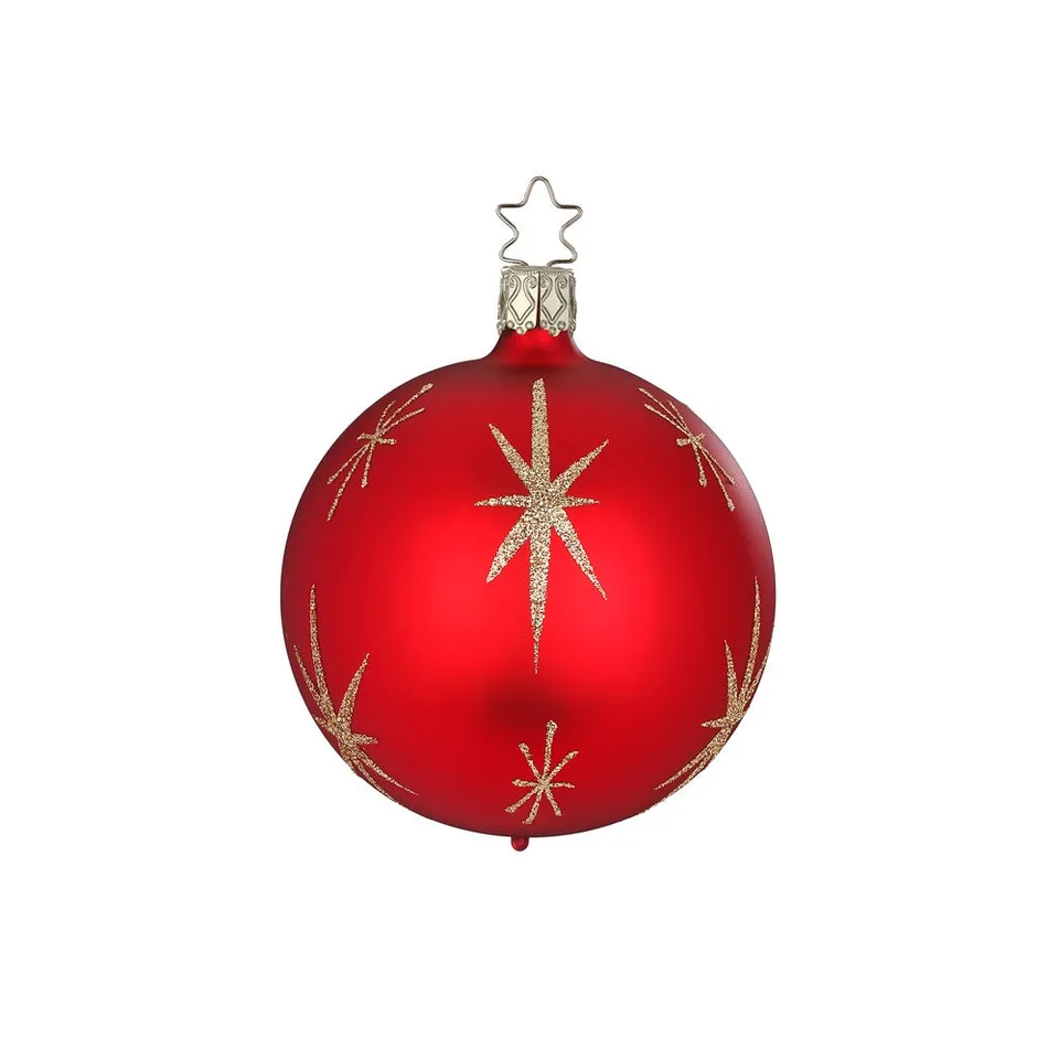 inge-glas-sternentanz-christbaumkugel-aus-glas-6-cm-rot image 1