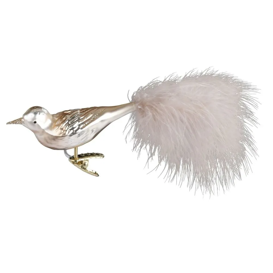 inge-glas-champagne-bird-glasvogel-baumschmuck-11-cm-creme image 1