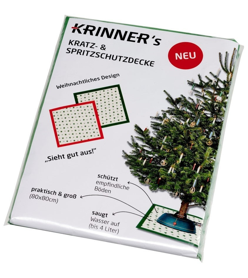 krinner-christbaum-unterlegdecke-gr-n-spritz-und-kratzschutz image 2