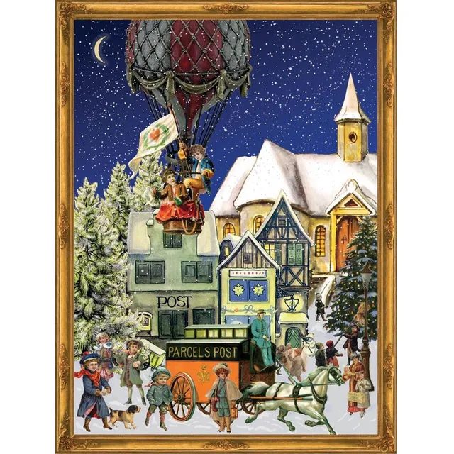 sellmer-verlag-adventskalender-fahrt-im-hei-luftballon-viktorianisch image 1