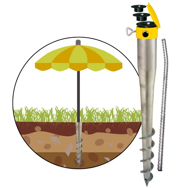krinner-kompakt-allround-set-bodenverankerung image 1