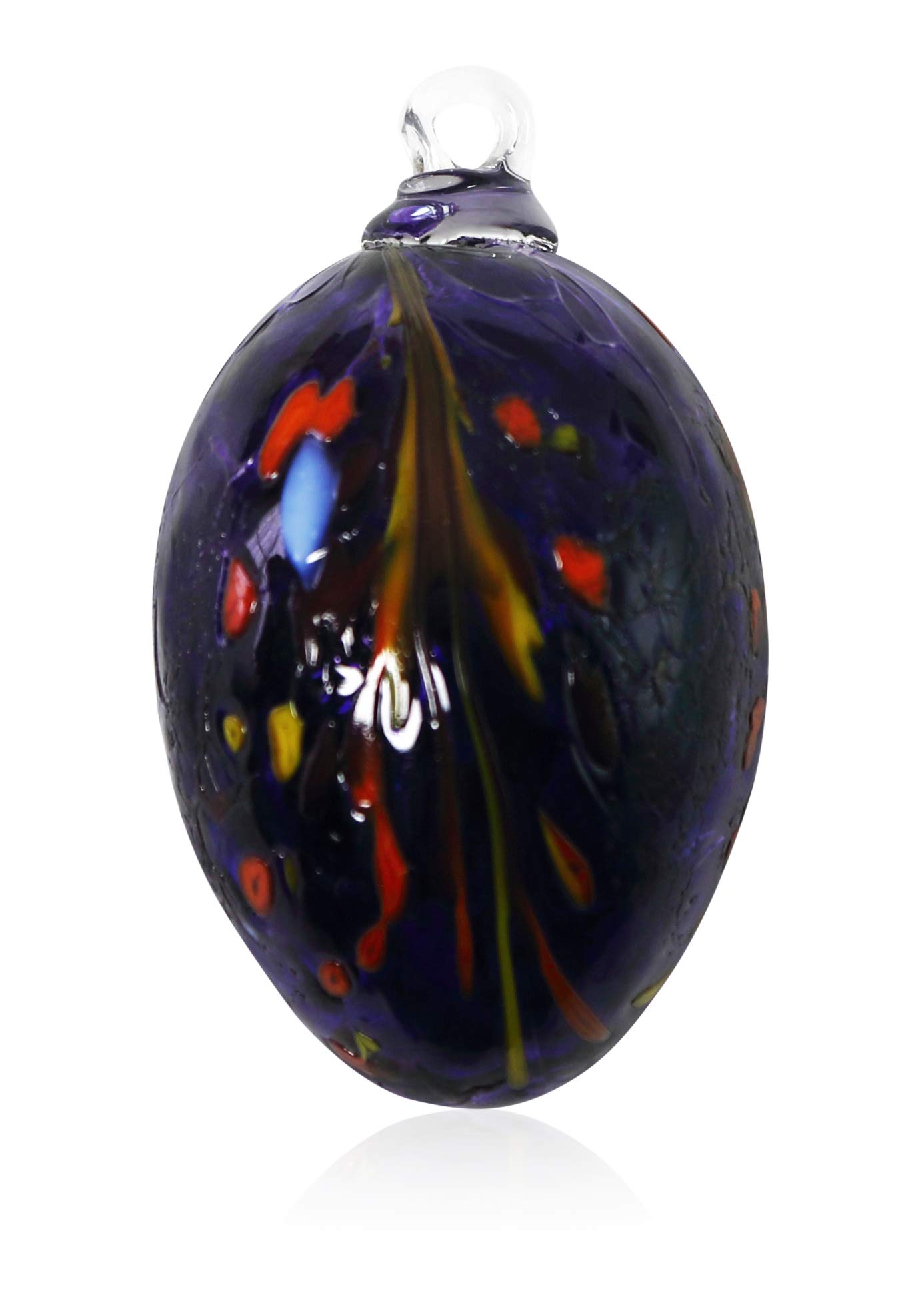 lauschaer-glas-ostereier-mit-granulat-hyazinthblau-d-5-cm-l-8-cm image 7