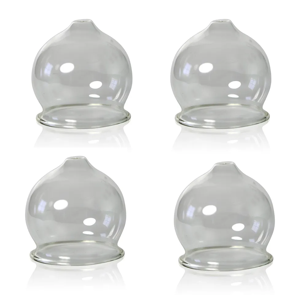 lauschaer-glas-feuer-schr-pfgl-ser-4er-set-kugel-ca-70-mm-mundgeblasen image 1