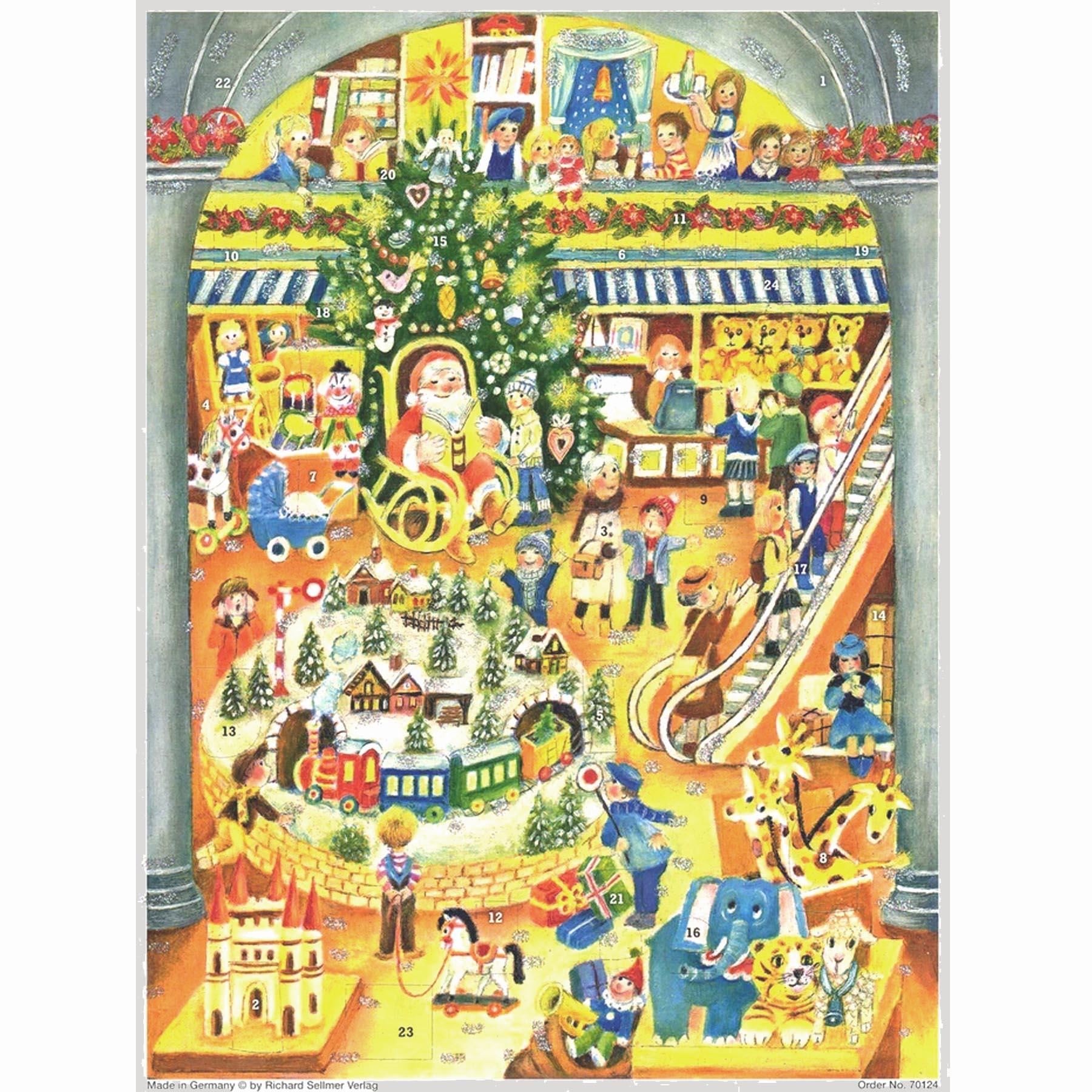 sellmer-verlag-adventskalender-weihnachtlicher-spielzeugladen image 1