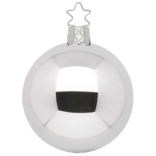 inge-glas-kugel-silber-glanz-15-cm-glaskugel image 1