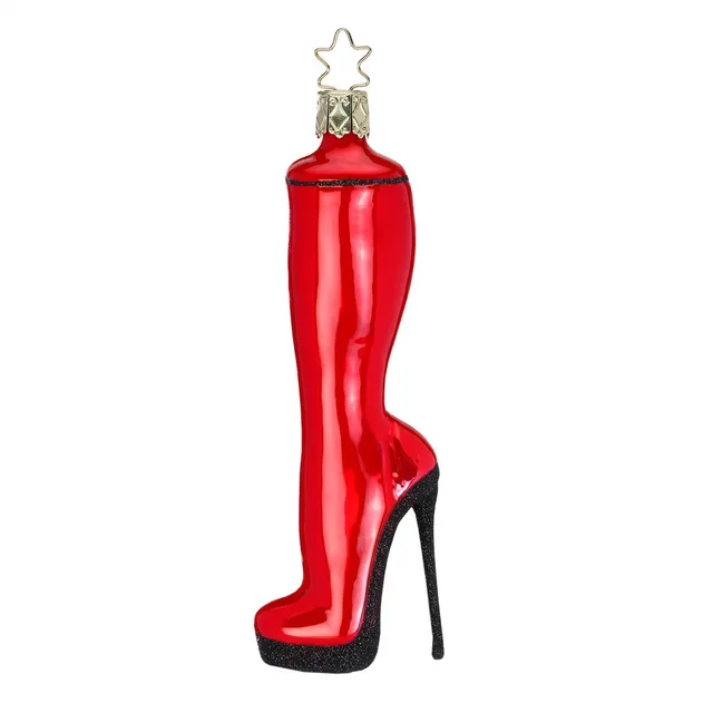 inge-glas-manufaktur-reizvoller-stiefel-glas-anh-nger-13-cm image 1