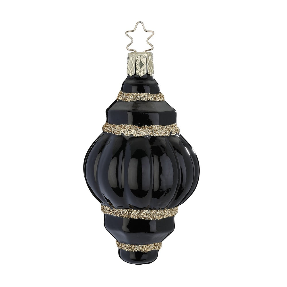inge-glas-schwarzer-lampion-glasanh-nger-10-cm image 1