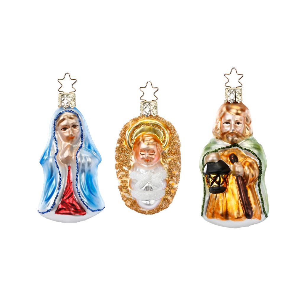 inge-glas-die-heilige-familie-glasfiguren-set-6-5-8-5-cm-3-tlg image 1