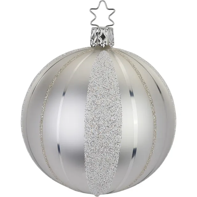 inge-glas-traditionelle-streifen-10-cm-glas-christbaumkugel image 1
