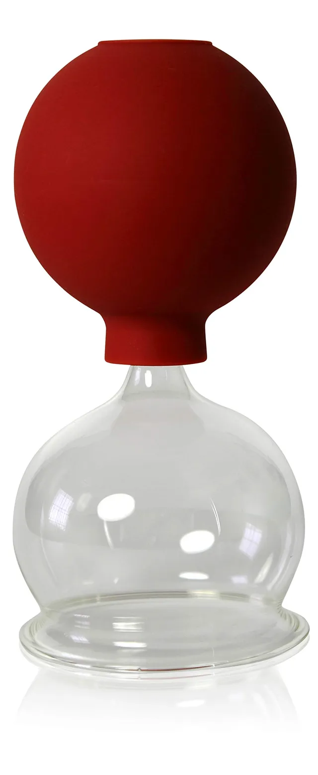 lauschaer-glas-schr-pfglas-mit-saugball-65mm-feuerlos-mundgeblasen image 1