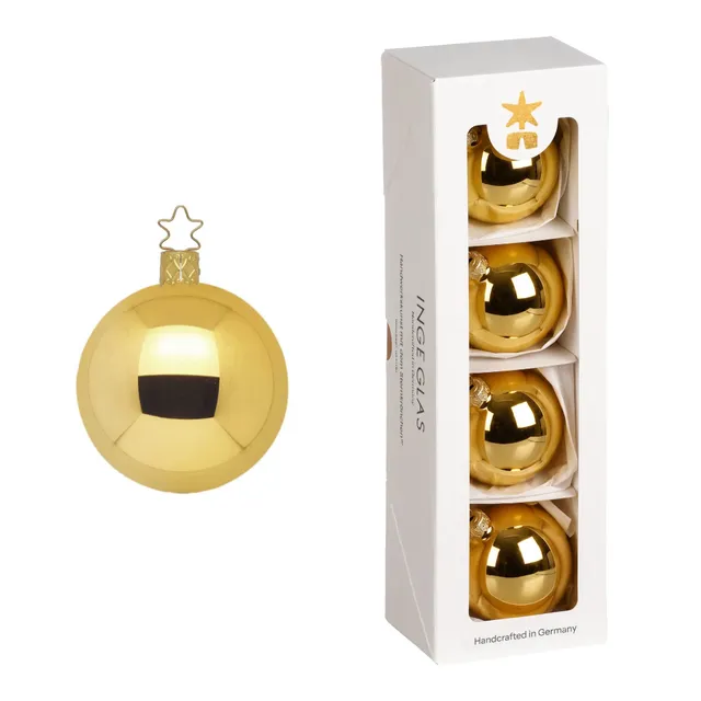 inge-glas-kugeln-inkagold-glanz-christbaumkugeln-6-cm-glas image 1
