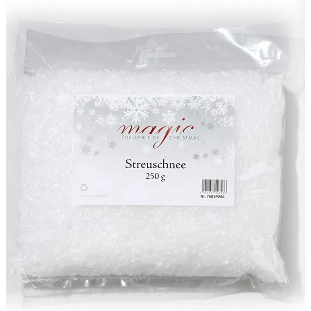 inge-glas-streuschnee-kunststoff-250-g-wei image 1