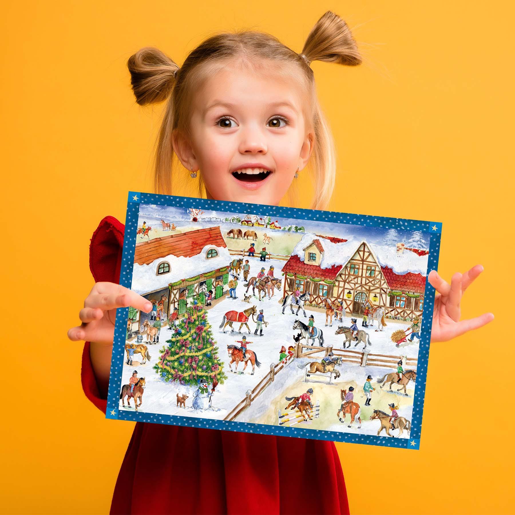 sellmer-verlag-adventskalender-weihnachten-auf-dem-ponyhof-grossformat-26-5-x-35 image 4