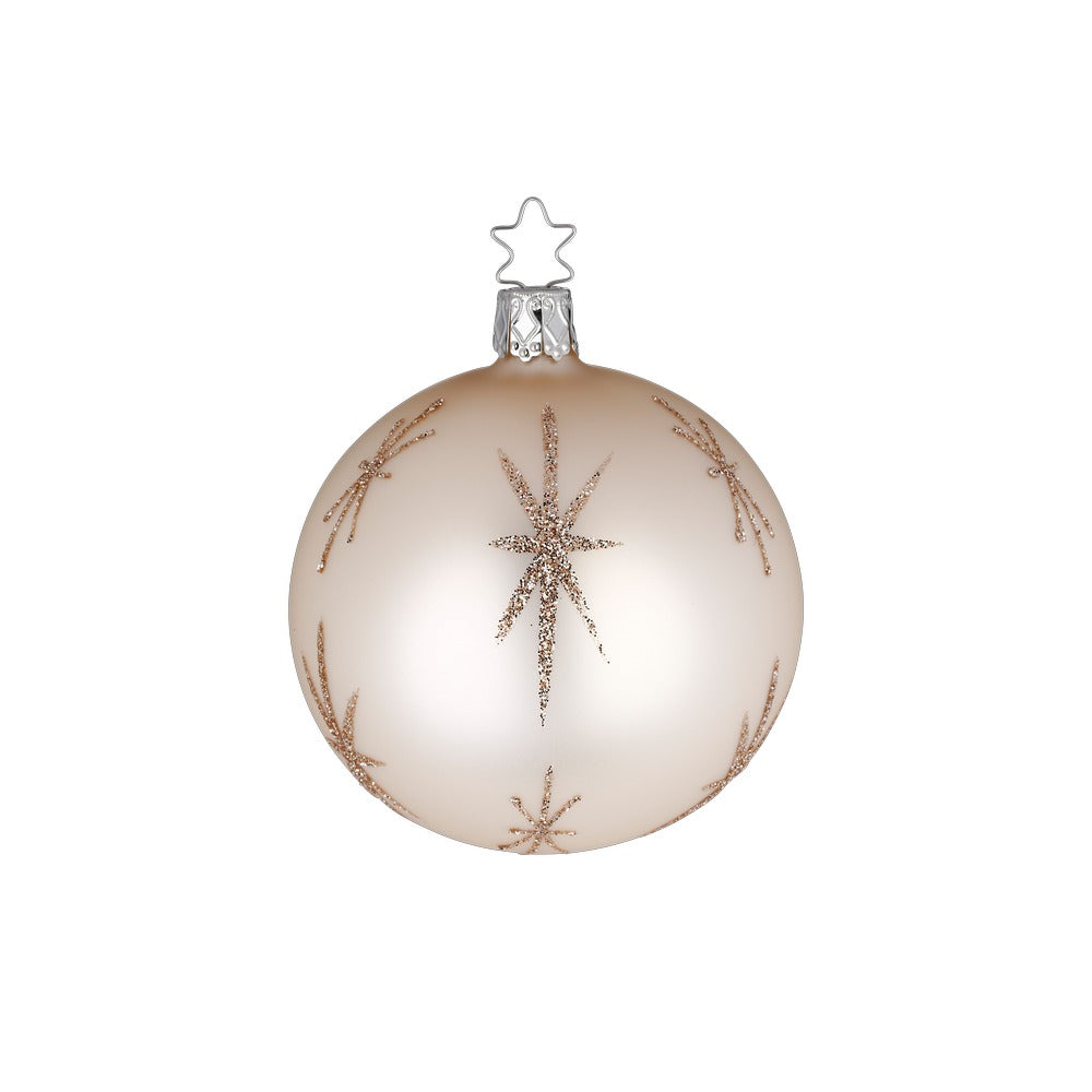 inge-glas-sternentanz-christbaumkugel-6-cm-creme image 1
