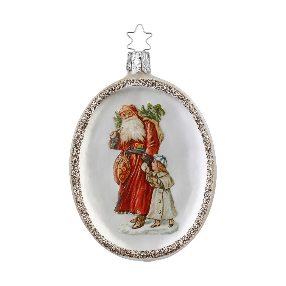 inge-glas-manufaktur-magische-festtage-glaskugel-11-cm-creme image 1