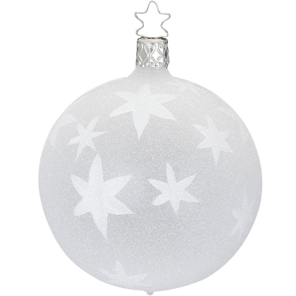 inge-glas-sterne-glasklare-christbaumkugel-10-cm image 1