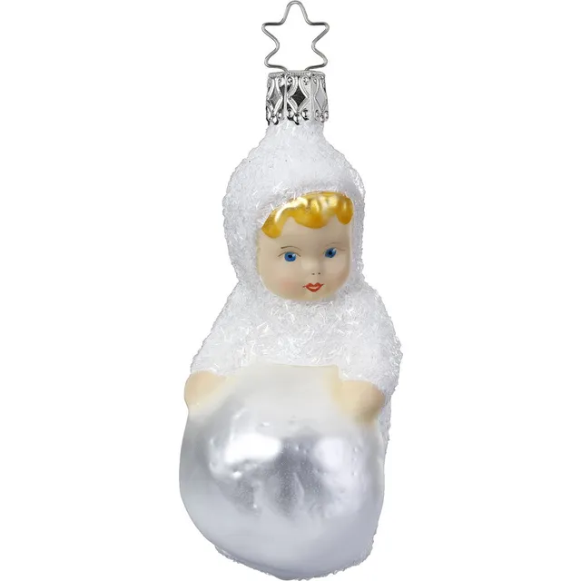 inge-glas-mein-erster-schneemann-wei-glasfigur-10-5-cm image 1
