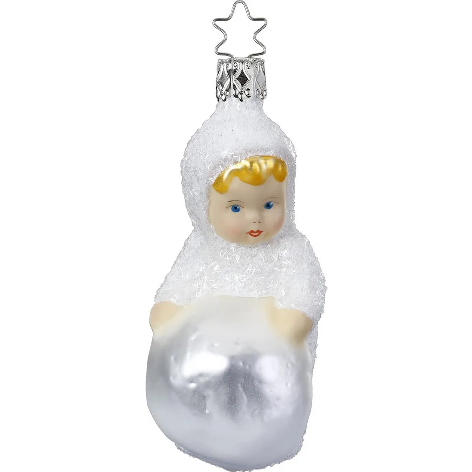 inge-glas-mein-erster-schneemann-wei-glasfigur-10-5-cm image 1