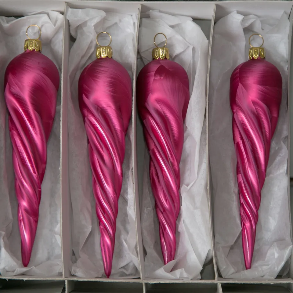 lauschaer-glas-eiszapfen-dick-eislack-beere-4-st-ck-christbaumschmuck image 1