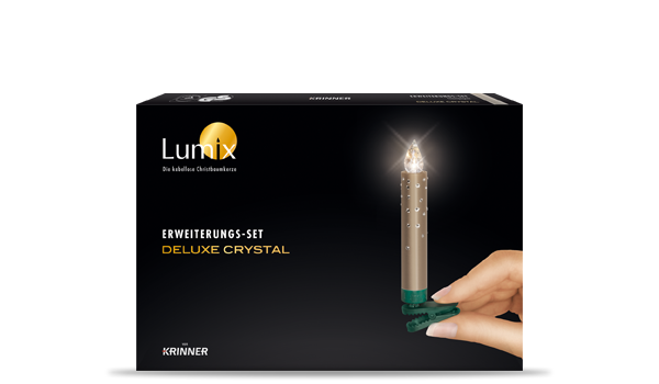 krinner-lumix-deluxe-crystal-champagner-erweiterung-5-led-kerzen image 1