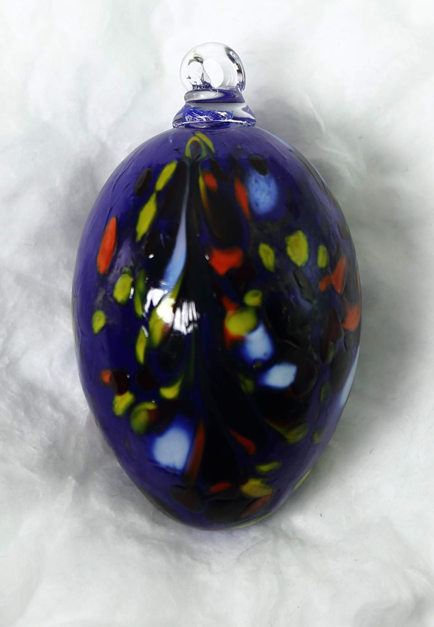 lauschaer-glas-ostereier-mit-granulat-hyazinthblau-d-5-cm-l-8-cm image 4