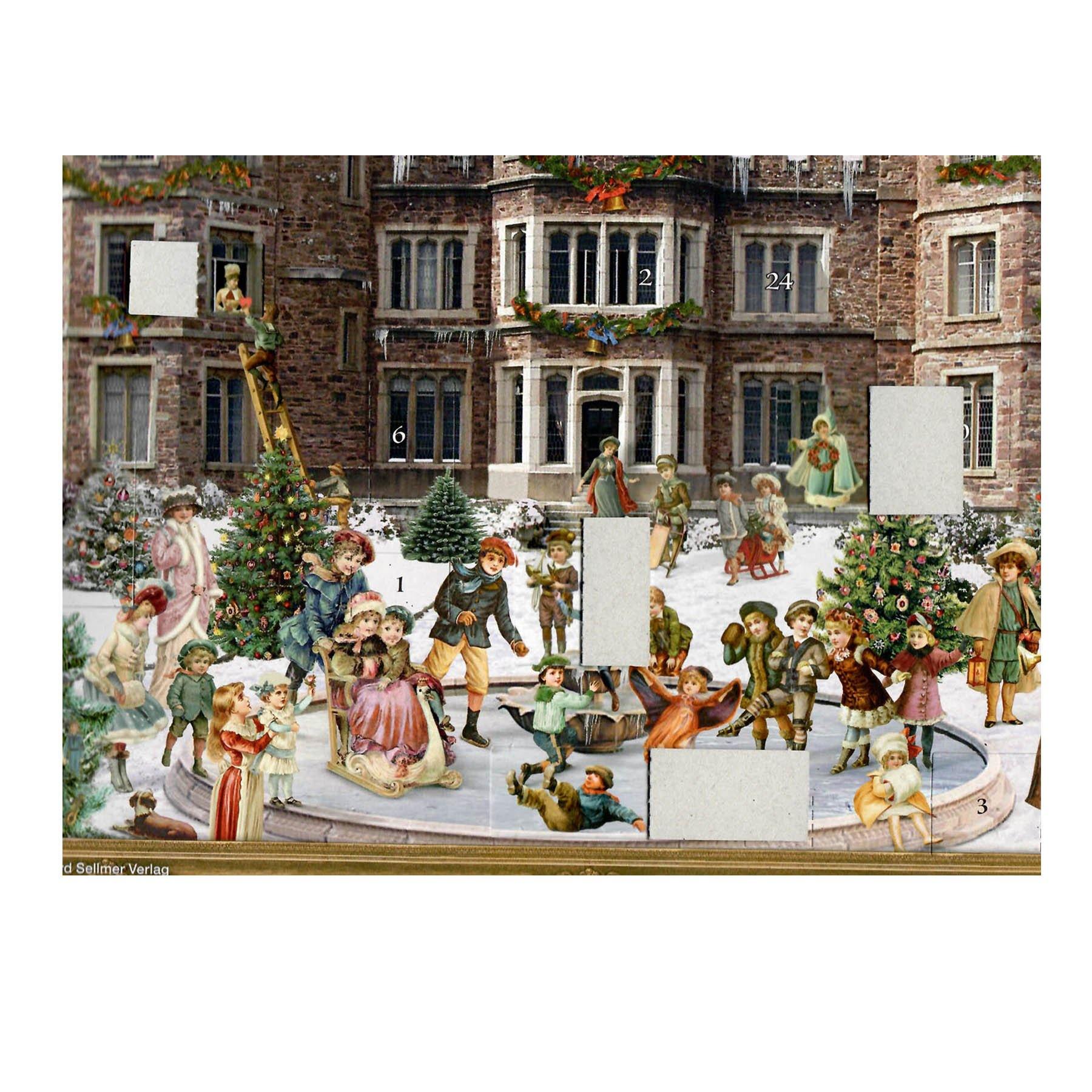 sellmer-verlag-adventskalender-viktorianisches-landschloss-gro-format image 3