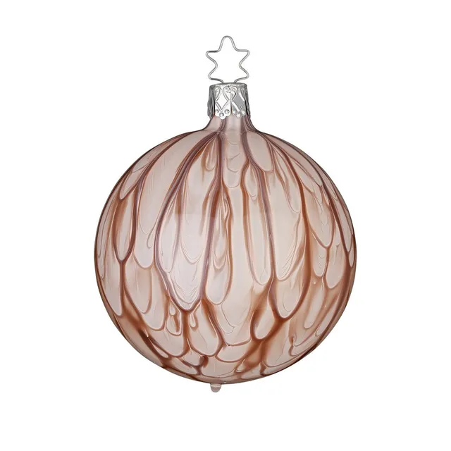 inge-glas-farbsymphonie-baumkugel-8-cm-braun image 1