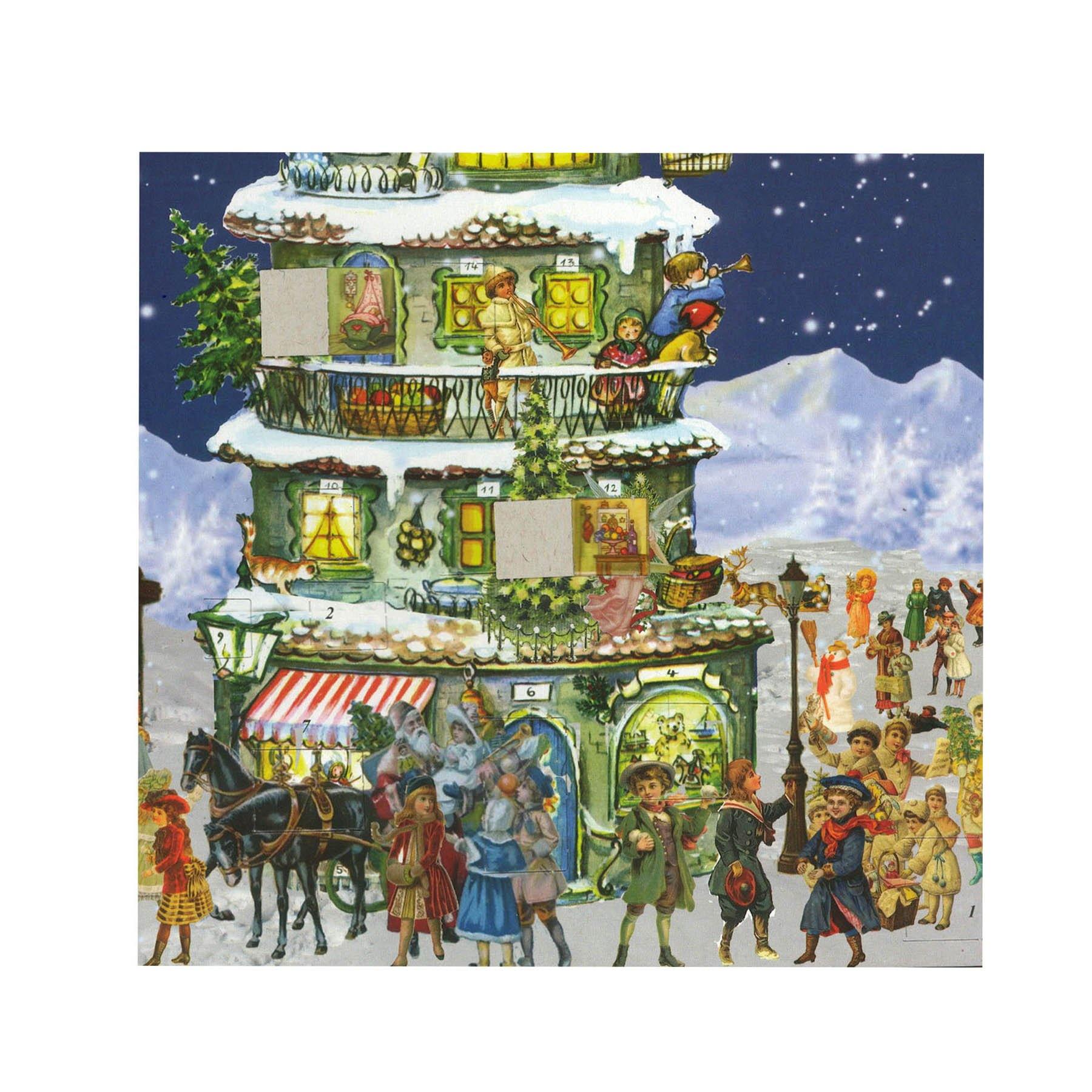 sellmer-verlag-adventskalender-weihnachtsturm-gro-format-hochformat-viktorianisc image 3