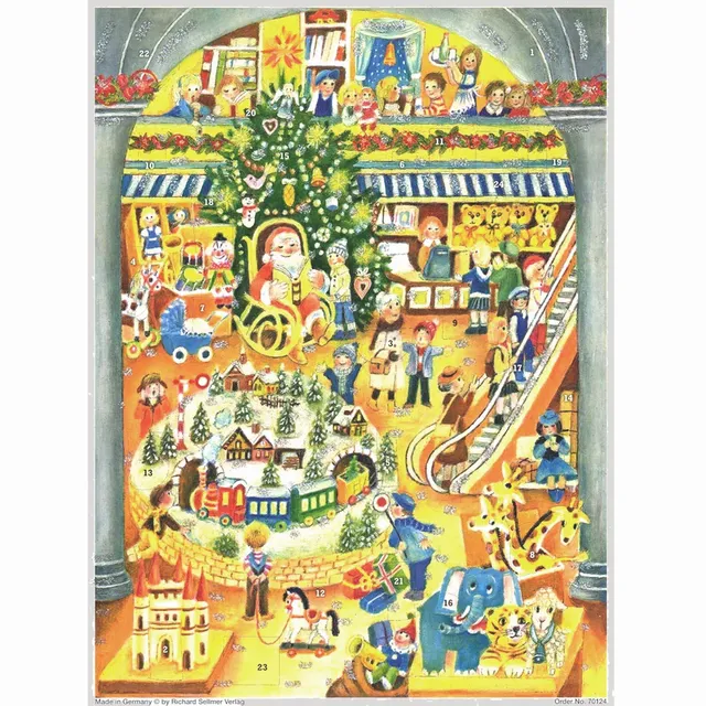 sellmer-verlag-adventskalender-weihnachtlicher-spielzeugladen image 1