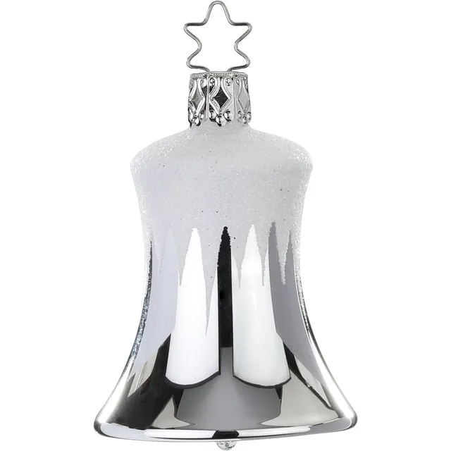 inge-glas-eiszapfen-glas-anh-nger-6-5-cm-silber image 1