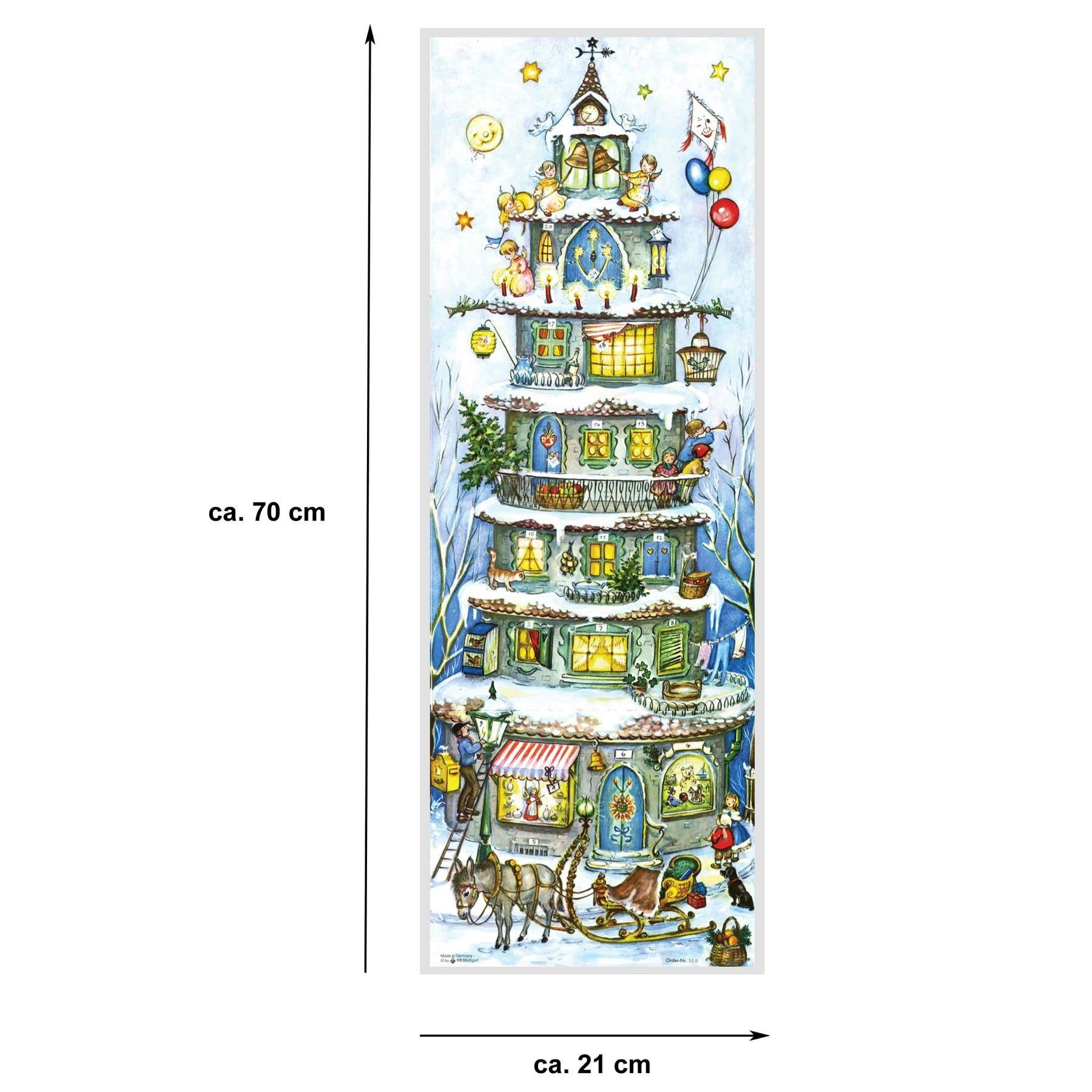 sellmer-verlag-panorama-adventskalender-weihnachtspyramide-historischer-nachdruc image 8