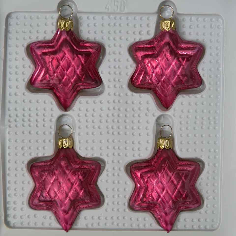 lauschaer-glas-sterne-eislack-beere-4-st-ck-christbaumschmuck image 1