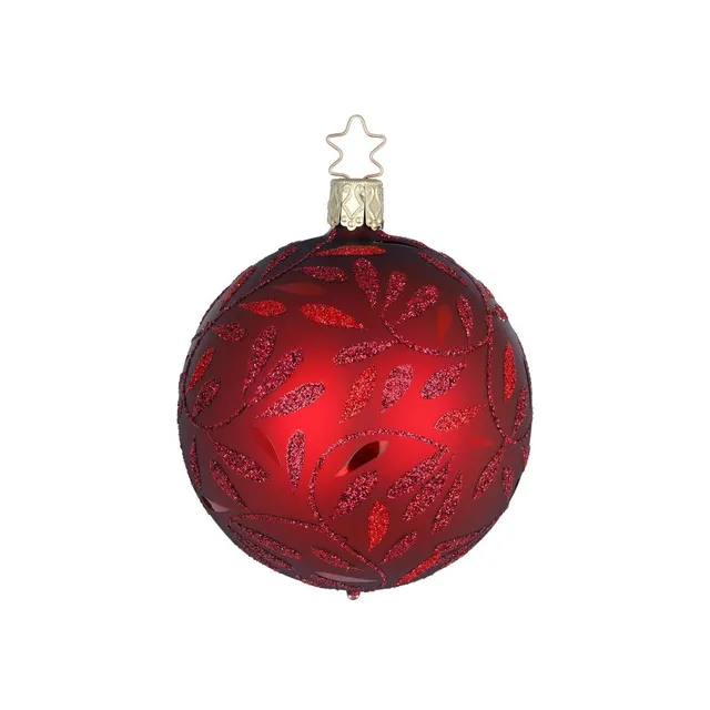inge-glas-freudentanz-glaskugel-6-cm-burgundy image 1