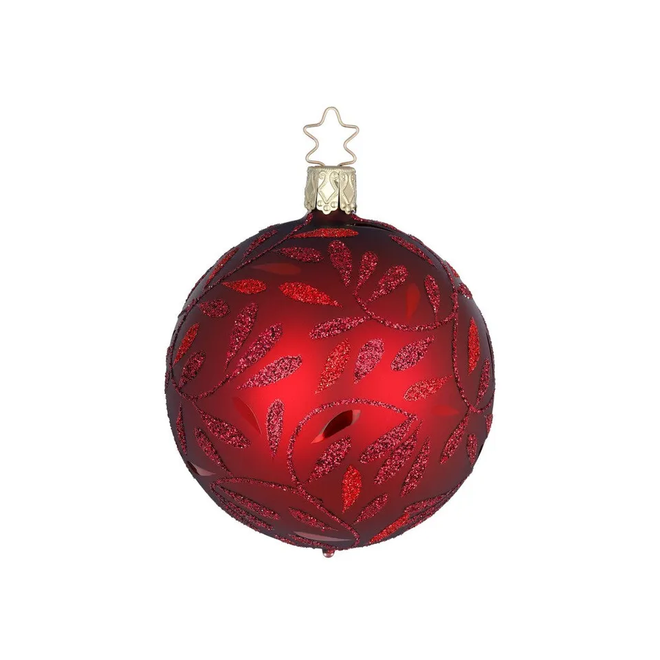 inge-glas-freudentanz-glaskugel-6-cm-burgundy image 1
