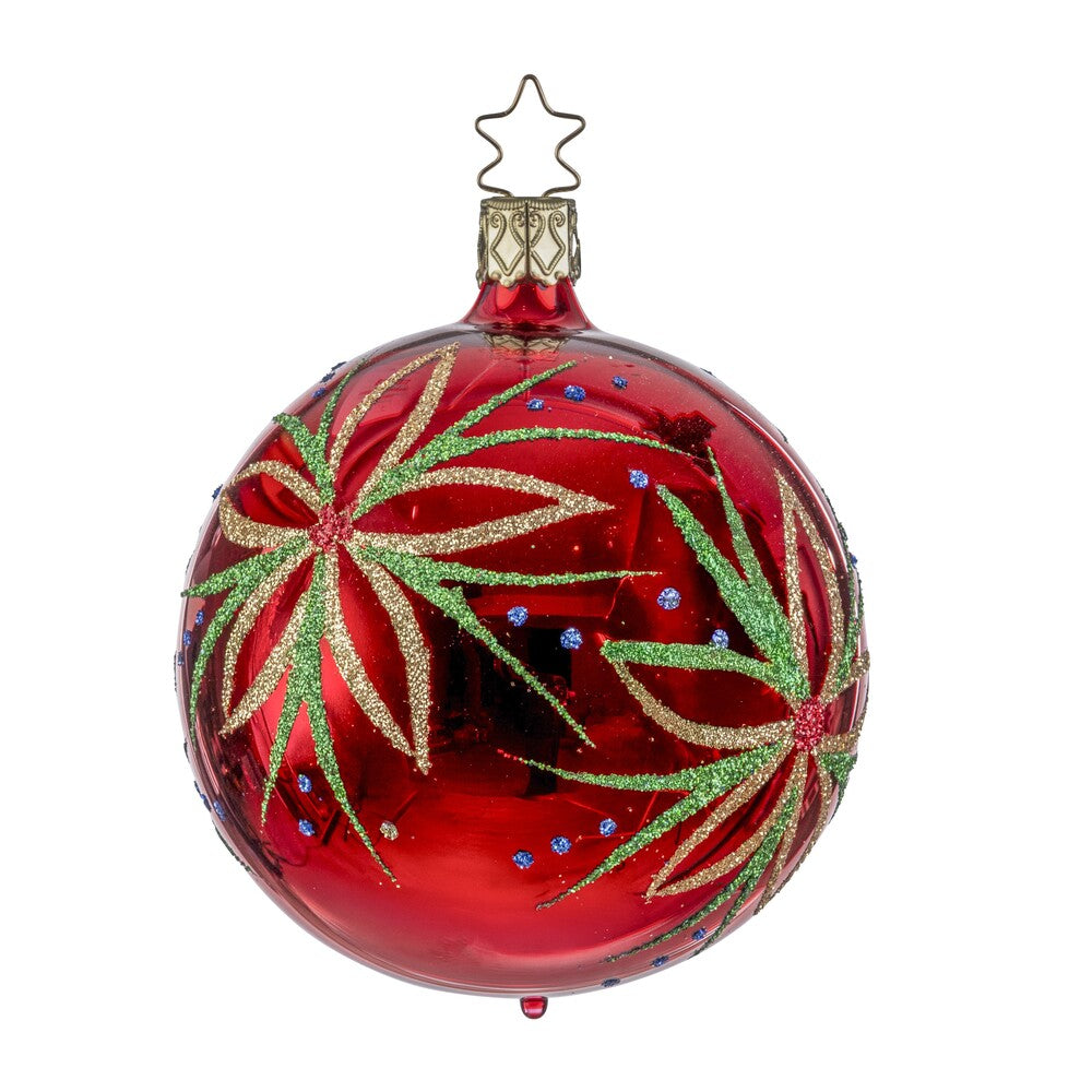 inge-glas-bl-tenzauber-christbaumkugel-8-cm-rot image 1