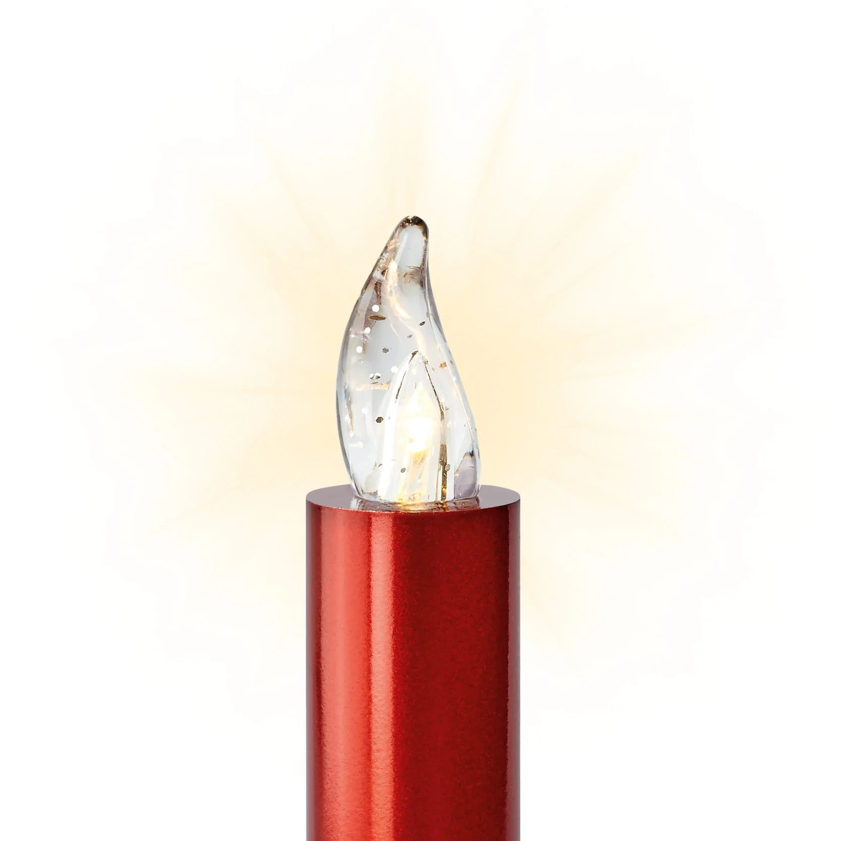 krinner-lumix-superlight-metallic-rot-mini-basis-led-kerzen image 4