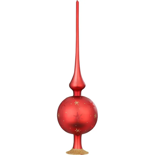 inge-glas-sternenhimmel-baumspitze-36-cm-chianti-matt image 1
