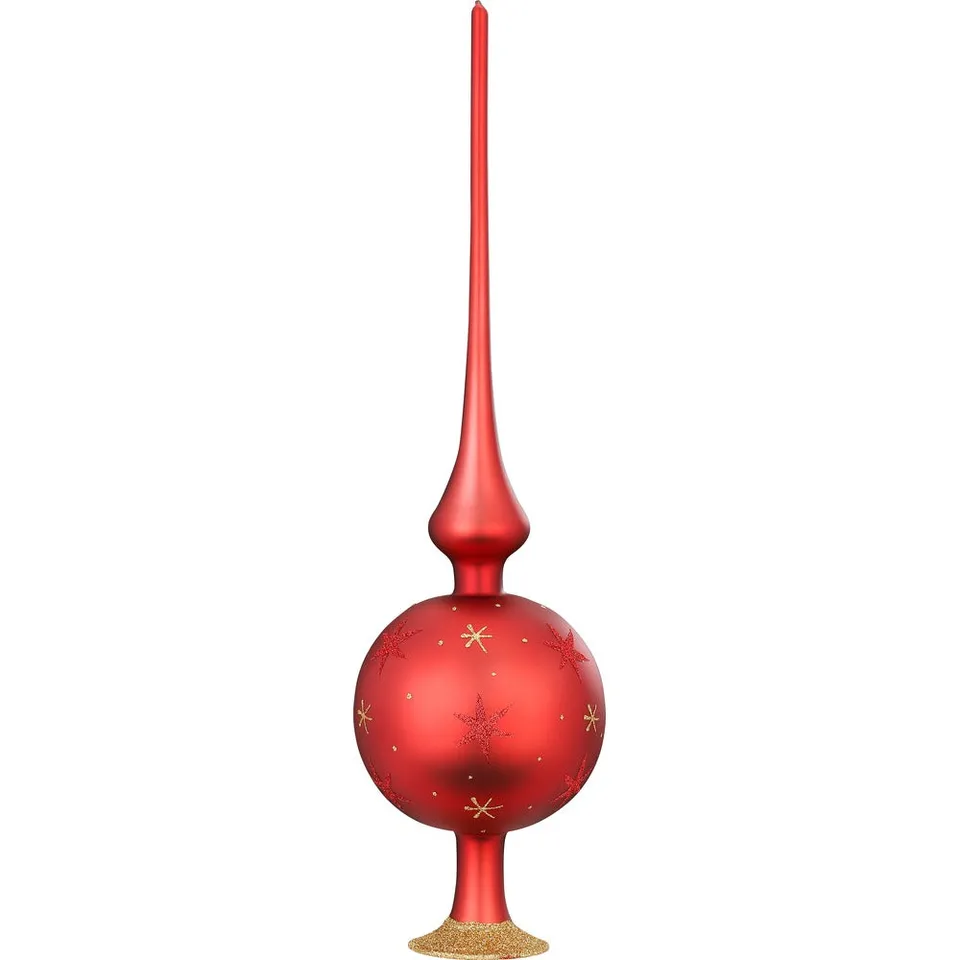 inge-glas-sternenhimmel-baumspitze-36-cm-chianti-matt image 1