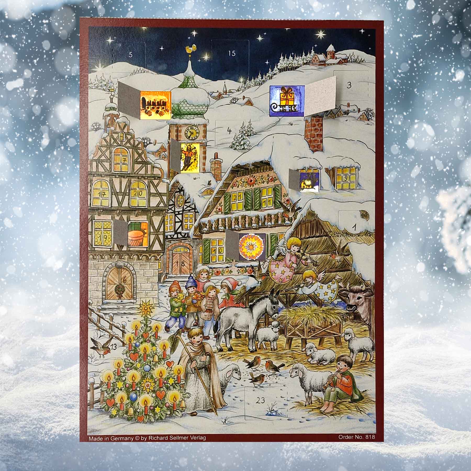 sellmer-verlag-adventskalender-a4-weihnachten-in-den-bergen-hochformat image 2