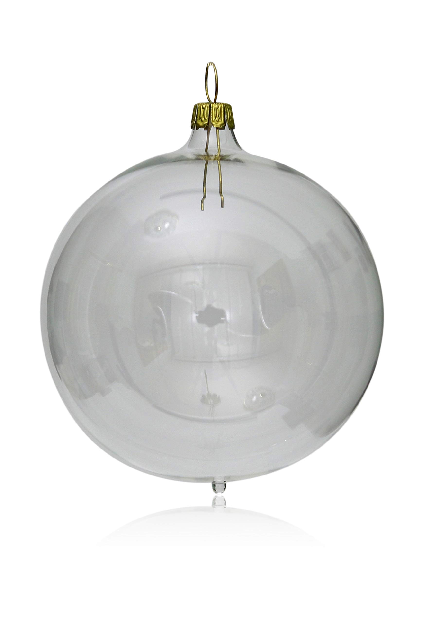 lauschaer-glas-christbaumkugeln-klarglas-6cm-5-st-ck-mit-schmuckh-tchen-mundgebl image 1