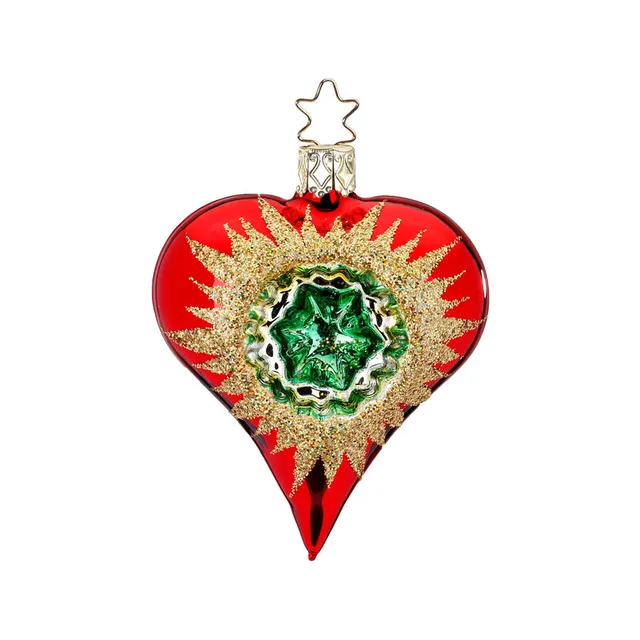 inge-glas-reflexherz-glas-herz-christbaumschmuck-8-cm-rot image 1