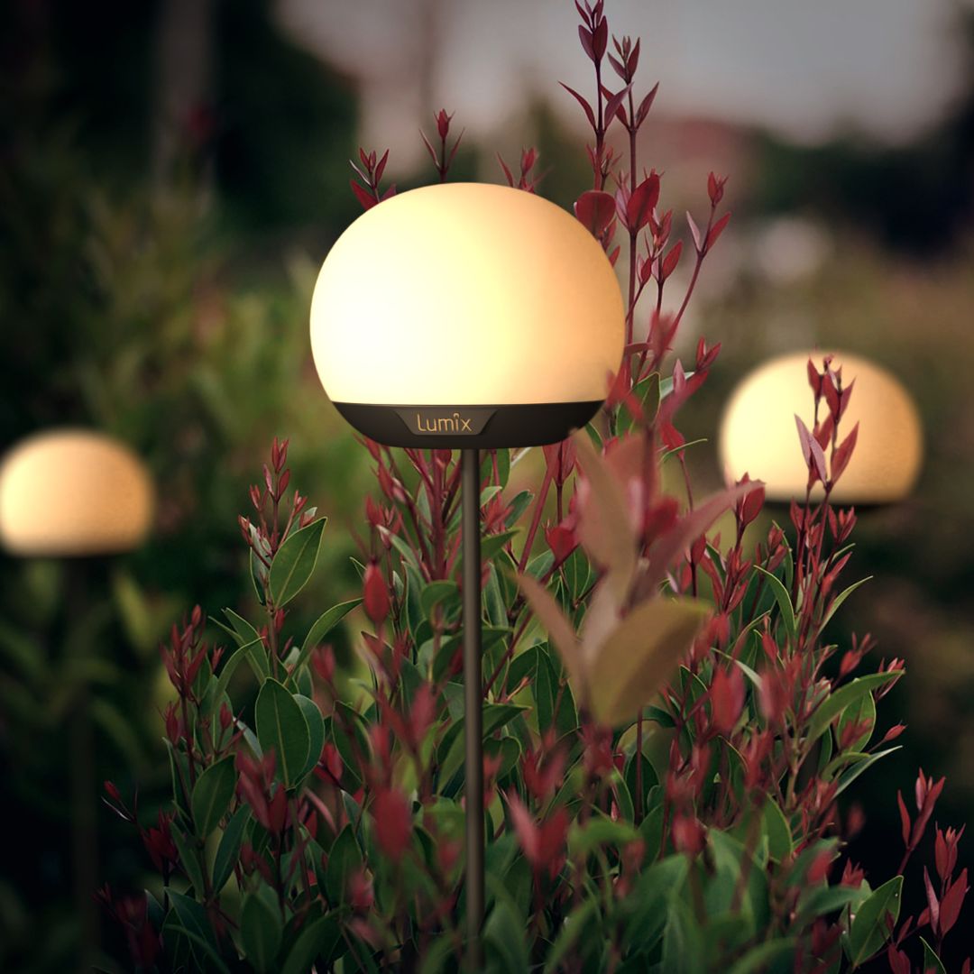 krinner-lumix-solar-flower-pompom-led-solar-bl-te-f-r-garten image 1