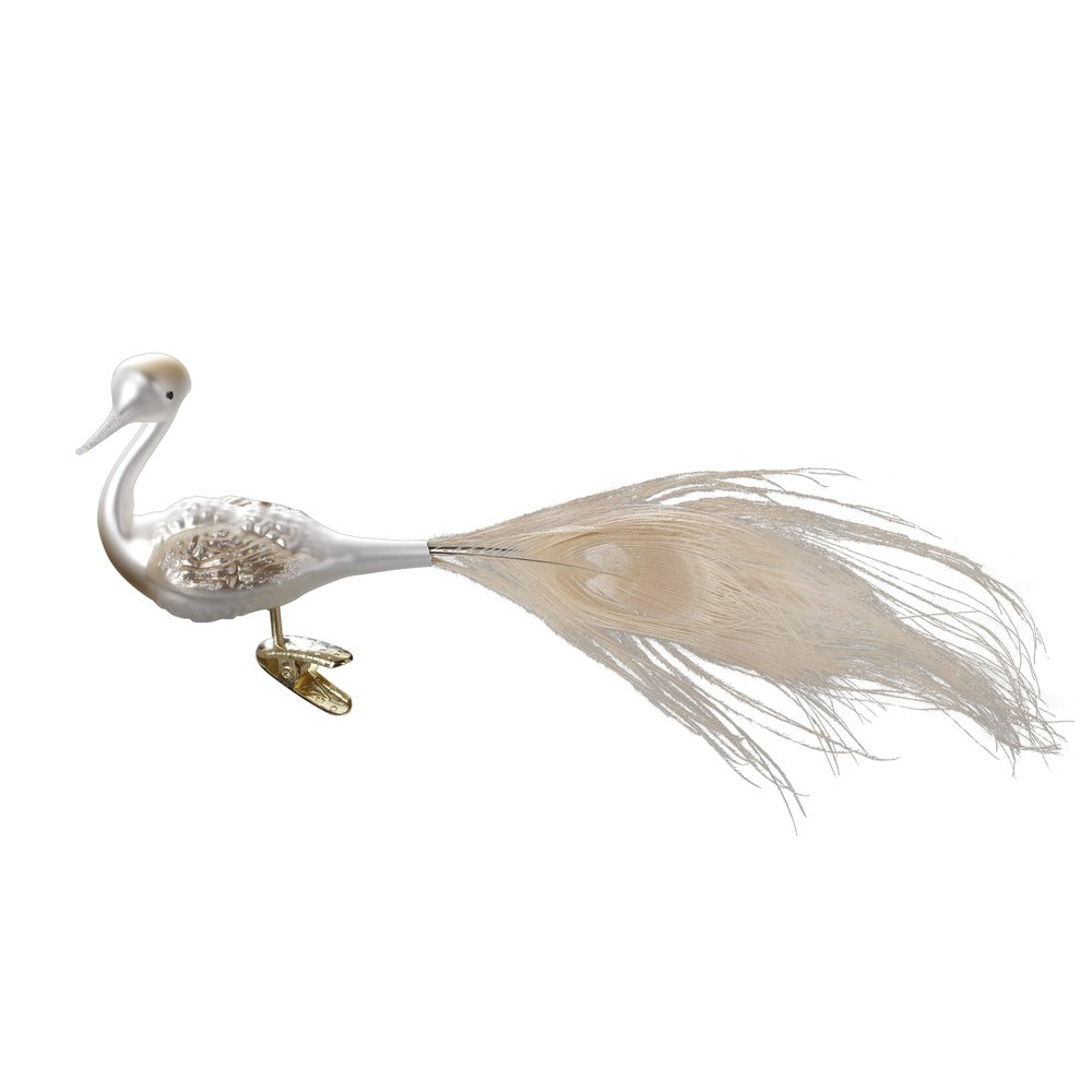 inge-glas-manufaktur-wei-er-pfau-glas-anh-nger-8-cm image 1
